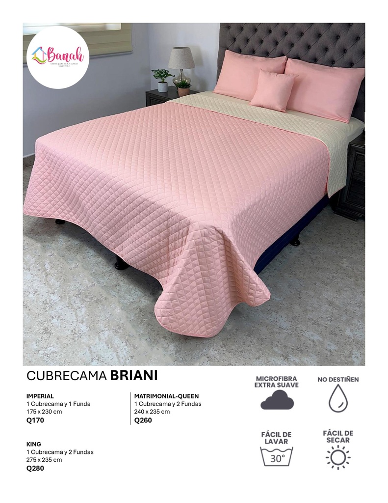 Cubrecama Briani