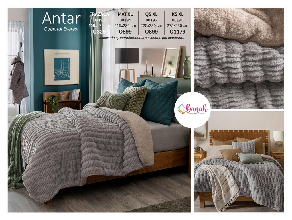 Cobertor Everest Antar