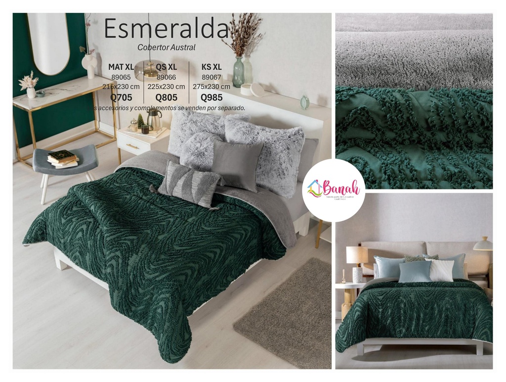 Cobertor Austral Esmeralda