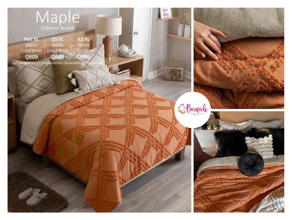 Cobertor Austral Maple