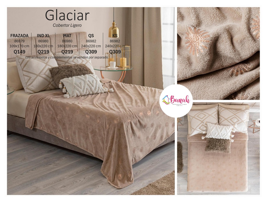 Cobertor Ligero Glaciar