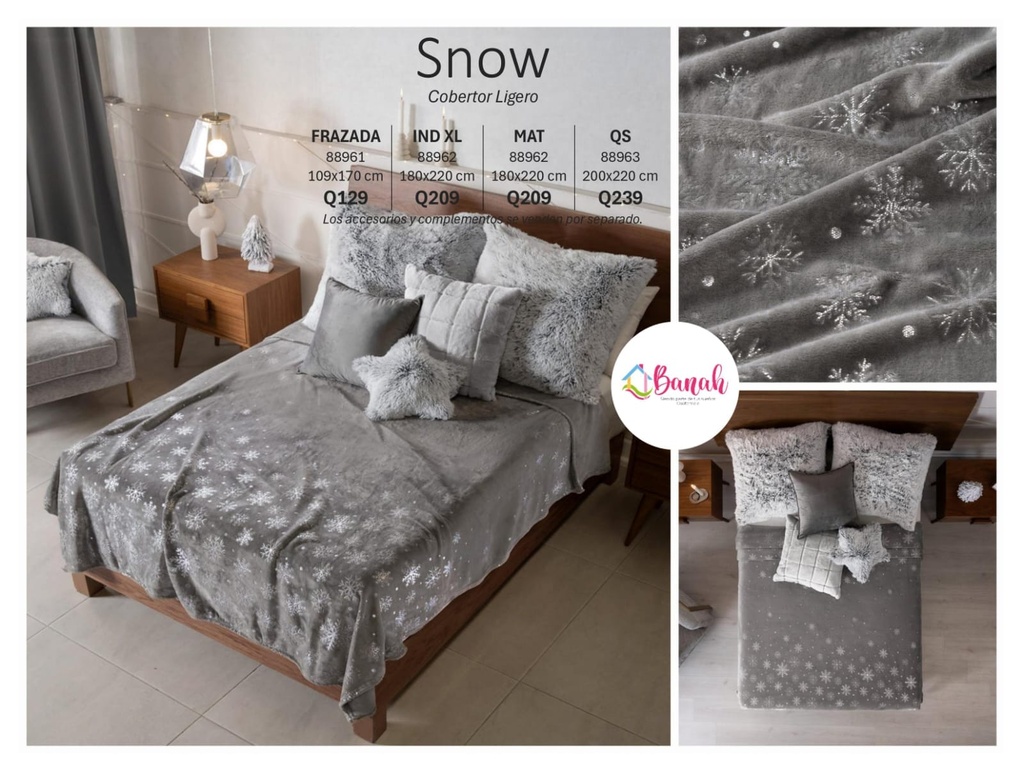 Cobertor Ligero Snow