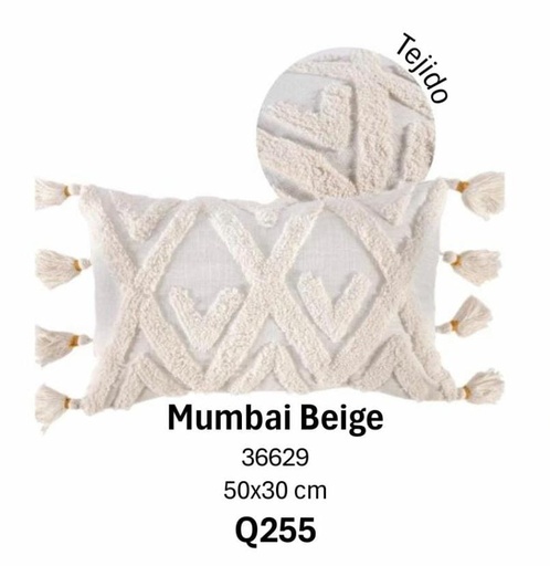 Cojín Mumbai Beige